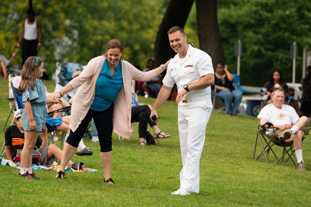 United States Navy Band Sea Chanters at Allen Pond Park