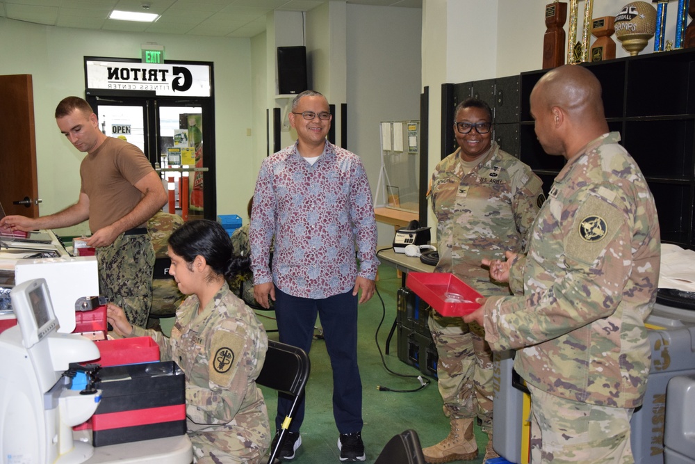 Former Guam Senator visits Guam Wellness IRT