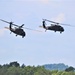 Wisconsin’s Air National Guard, Army National Guard combine in practice show at airport at Fort McCoy