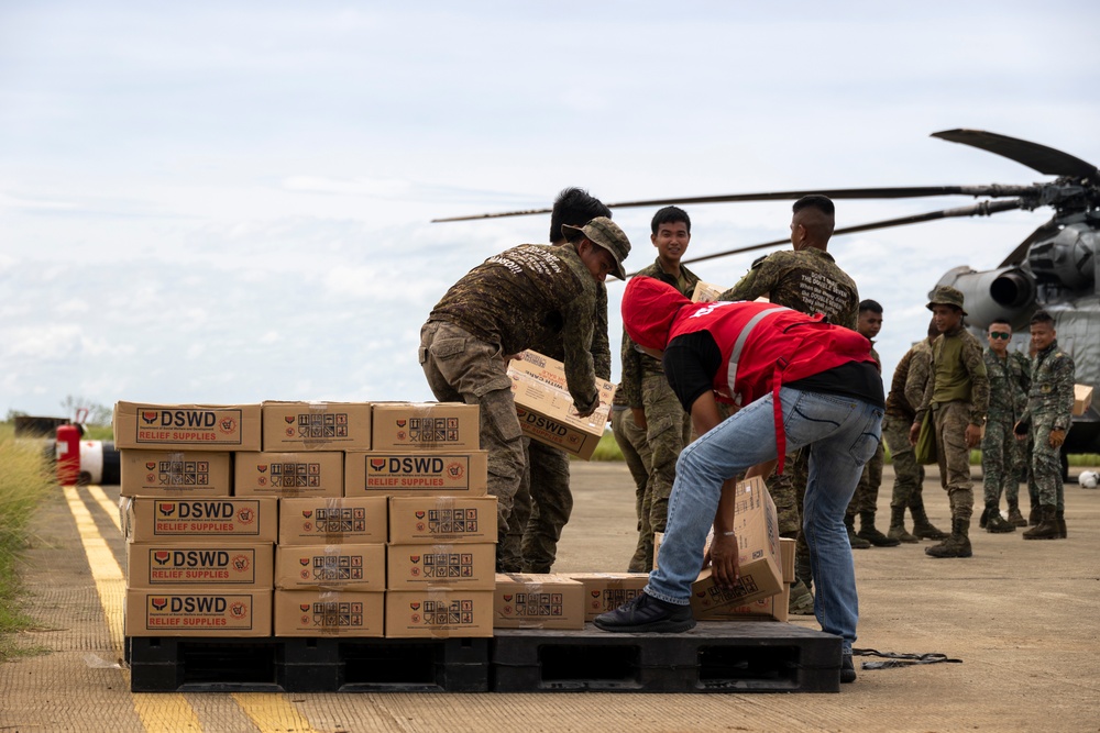 U.S. Marines and Philippine Allies Conclude Relief Efforts on Fuga Island in the Wake of Typhoon Egay