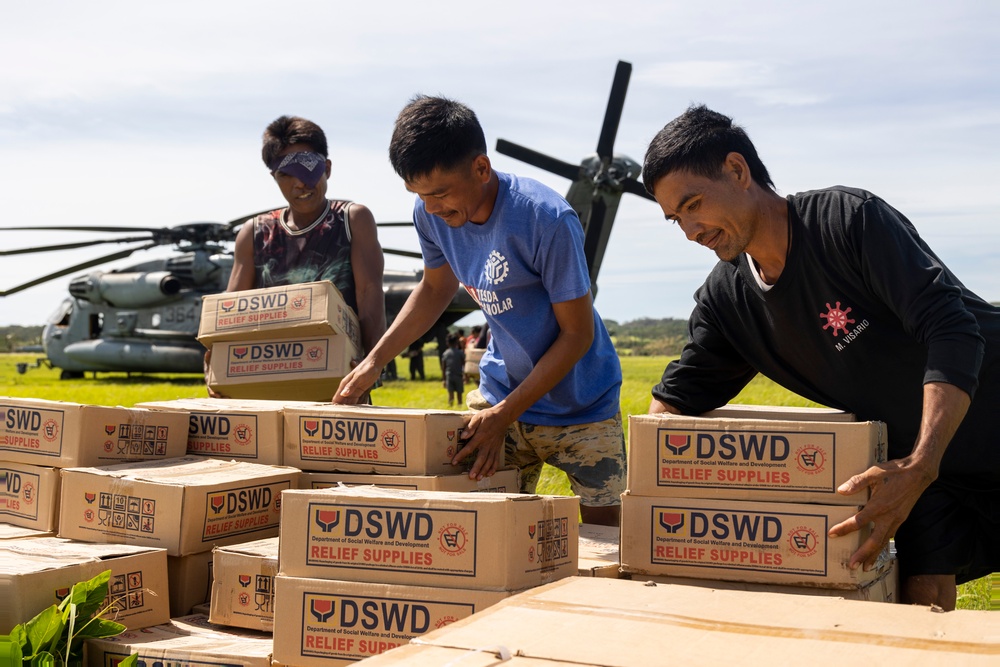 U.S. Marines and Philippine Allies Conclude Relief Efforts on Fuga Island in the wake of Typhoon Egay
