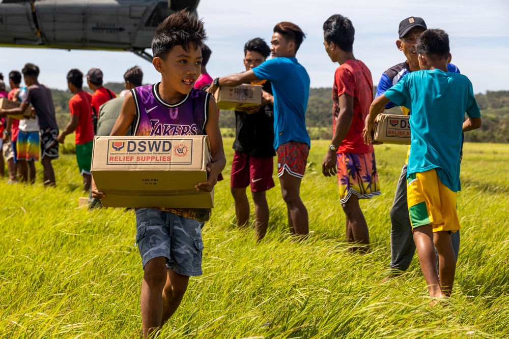 U.S. Marines and Philippine Allies Conclude Relief Efforts on Fuga Island in the Wake of Typhoon Egay