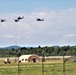 Wisconsin’s Air National Guard, Army National Guard combine in practice show at airport at Fort McCoy