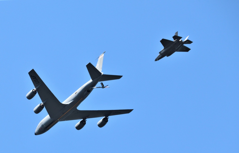 Wisconsin’s Air National Guard, Army National Guard combine in practice show at airport at Fort McCoy