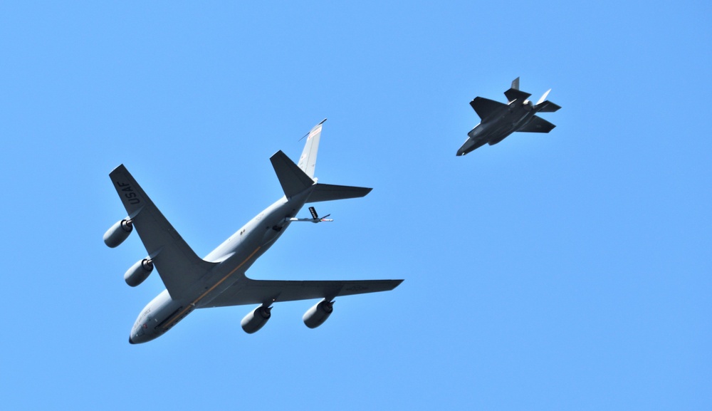 Wisconsin’s Air National Guard, Army National Guard combine in practice show at airport at Fort McCoy