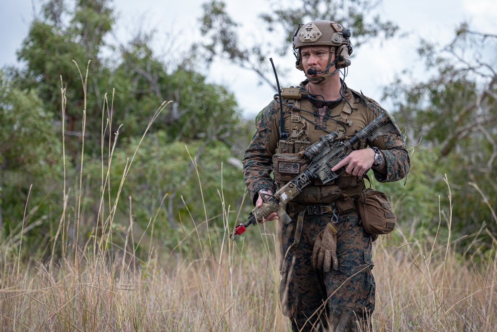 G Co. Conducts Amphibious Assault alongside 1st ARDR During Talisman Sabre 23