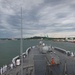 Blue Ridge and 7th Fleet Sailors Man the Rails in Brunei