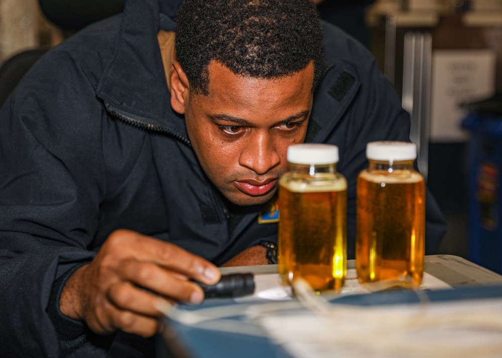 USS Benfold Conducts Routine Engineering Operations