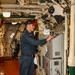 USS Benfold Conducts Routine Engineering Operations