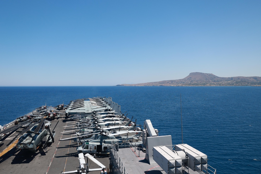 DVIDS - Images - USS Bataan Departs Greece [Image 1 of 3]