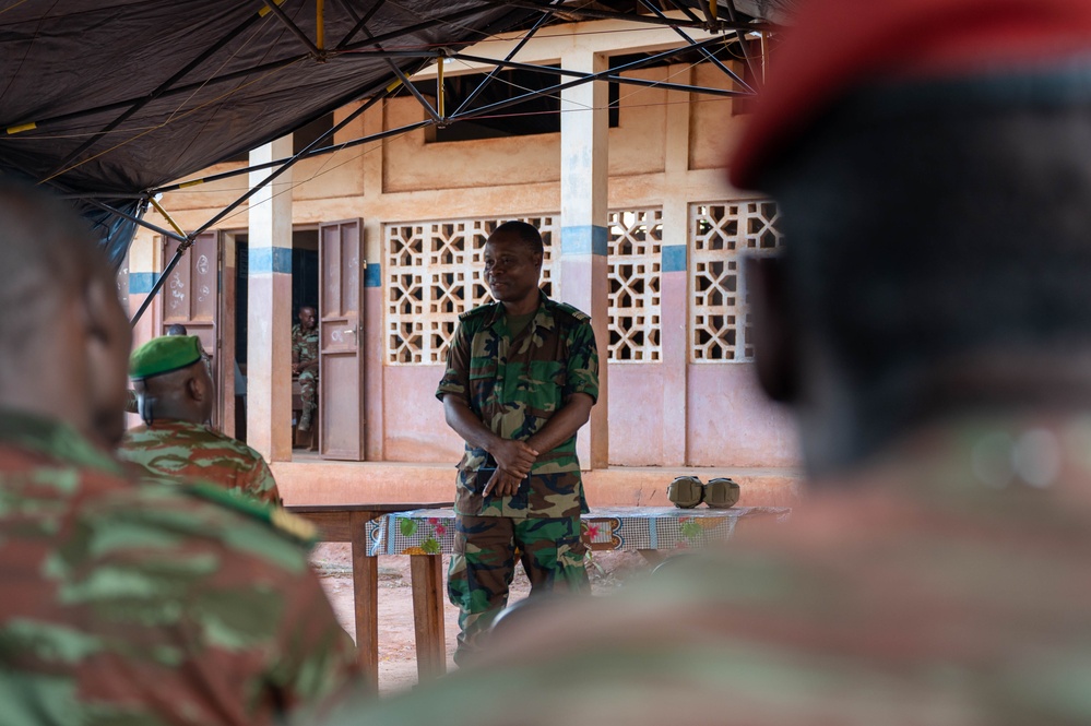 Benin Armed Forces soldiers complete civil affairs engagement