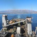 USS Carter Hall Departs Souda Bay, Greece