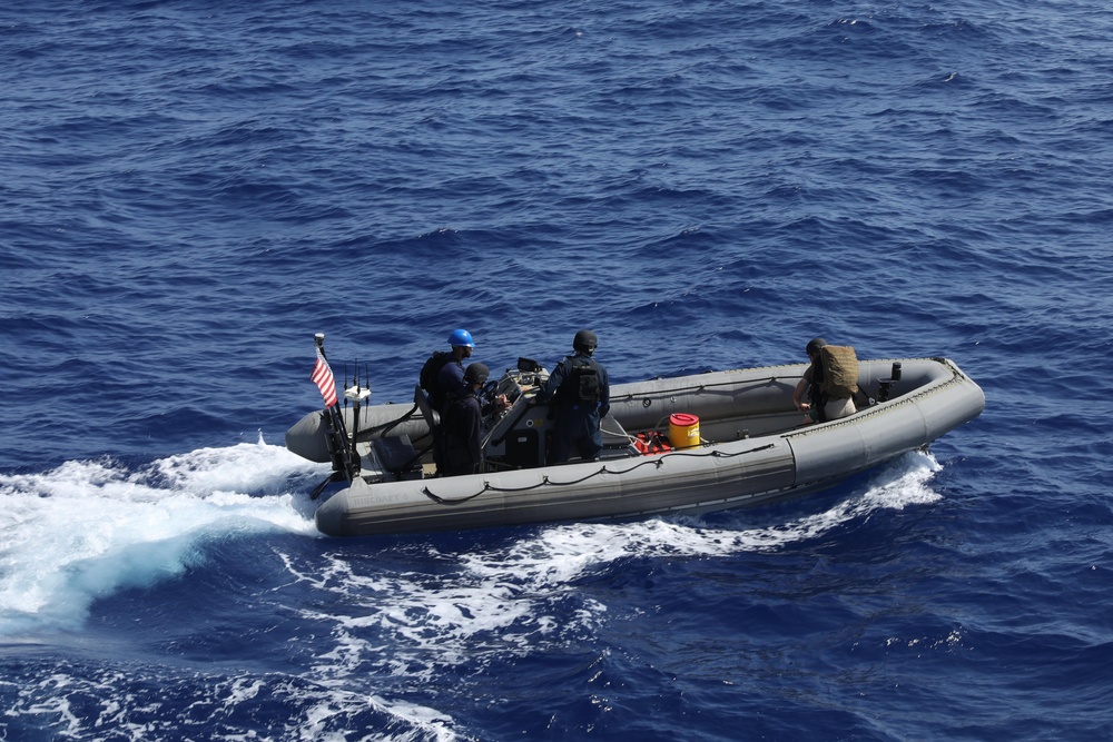 Ramage Sailors During VBSS Exercise