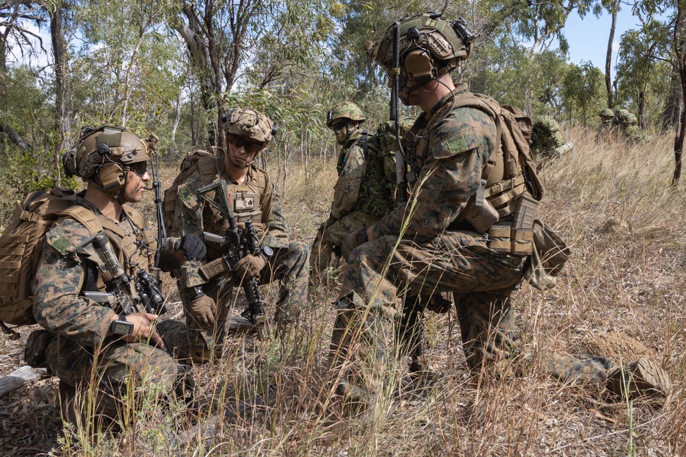Talisman Sabre 23 Trilateral helicopter raid