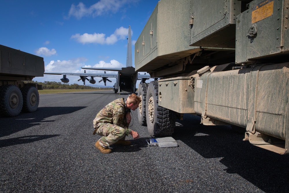 U.S. Army and Air Force join together in Australia for HI-RAIN mission