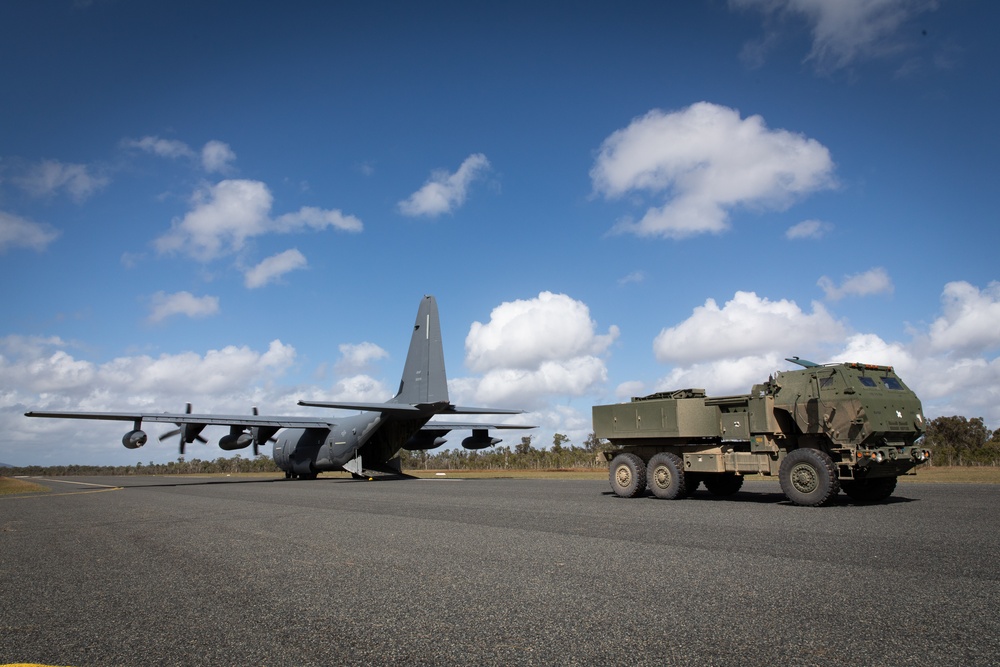 U.S. Army and Air Force join together in Australia for HI-RAIN mission