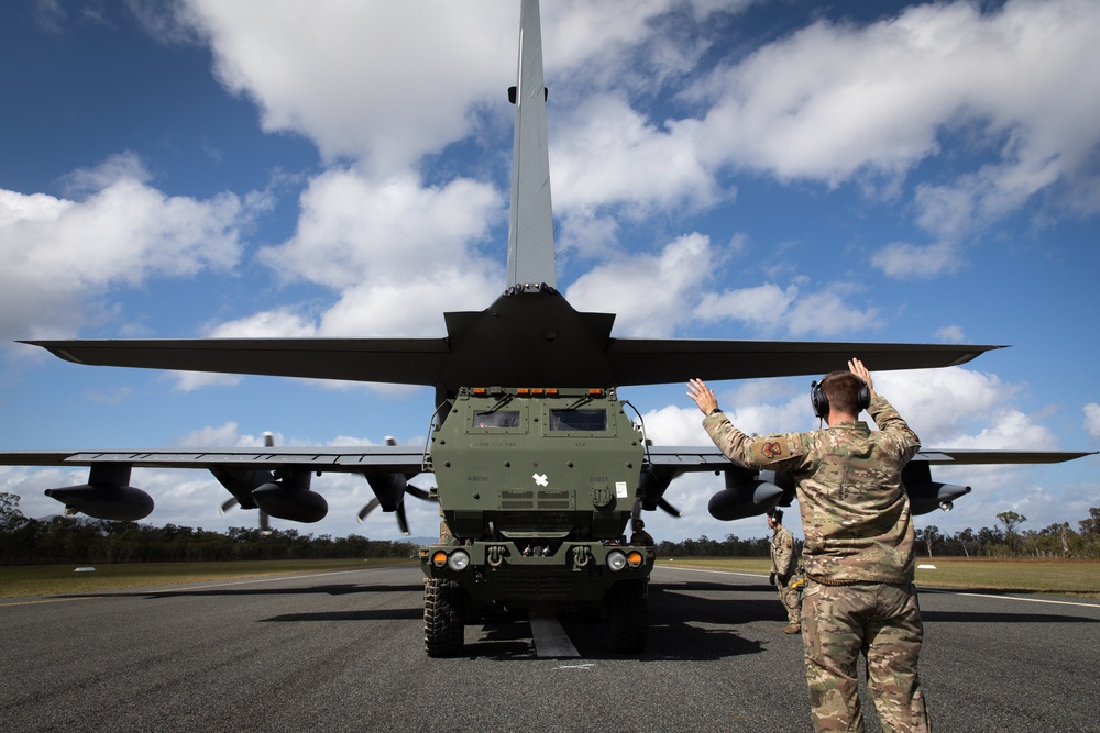 U.S. Army and Air Force join together in Australia for HI-RAIN mission