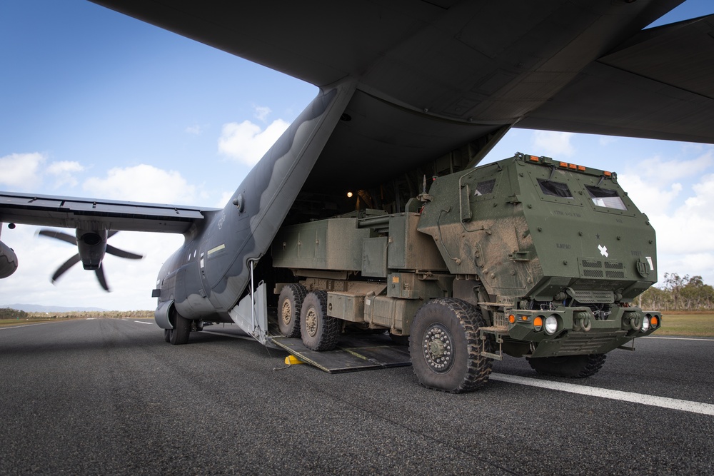 U.S. Army and Air Force join together in Australia for HI-RAIN mission