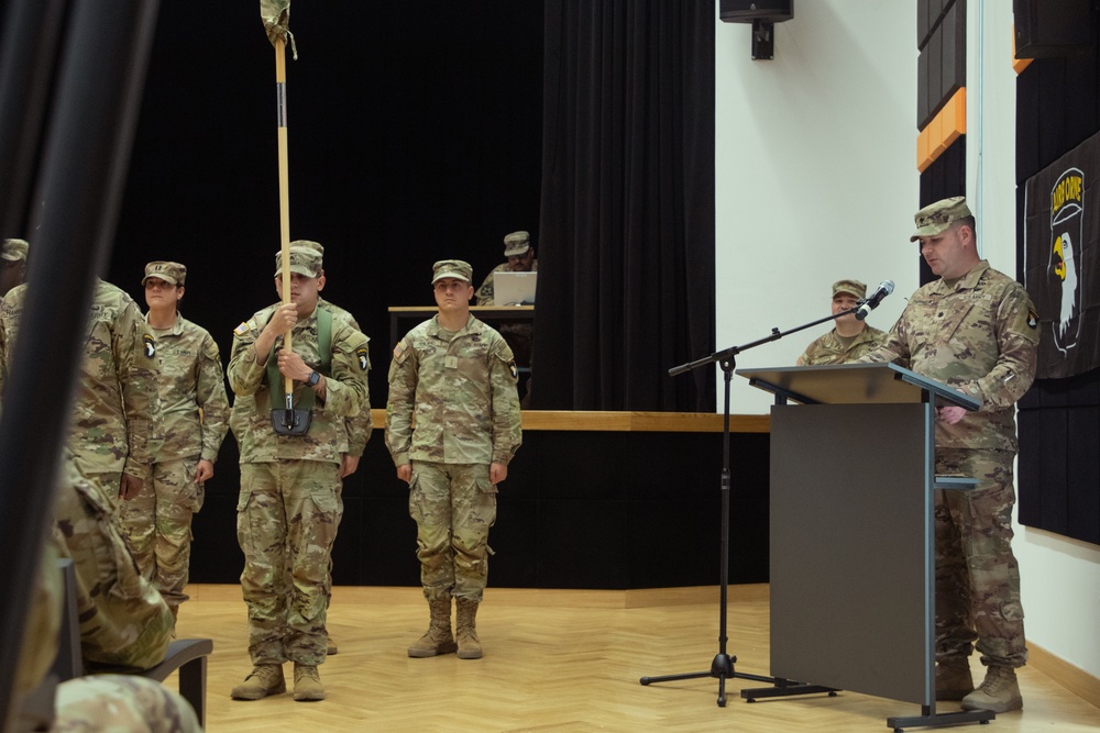 Pyramid Battalion assumes logistics mission in Poland