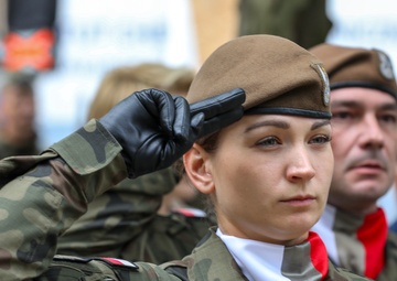 USAG Poland and V Corps leaders join ceremony 1944 Warsaw Uprising commemoration