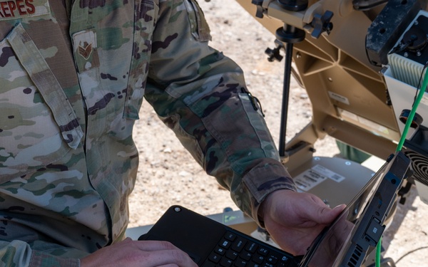 332d ECS set up communications flyaway kit