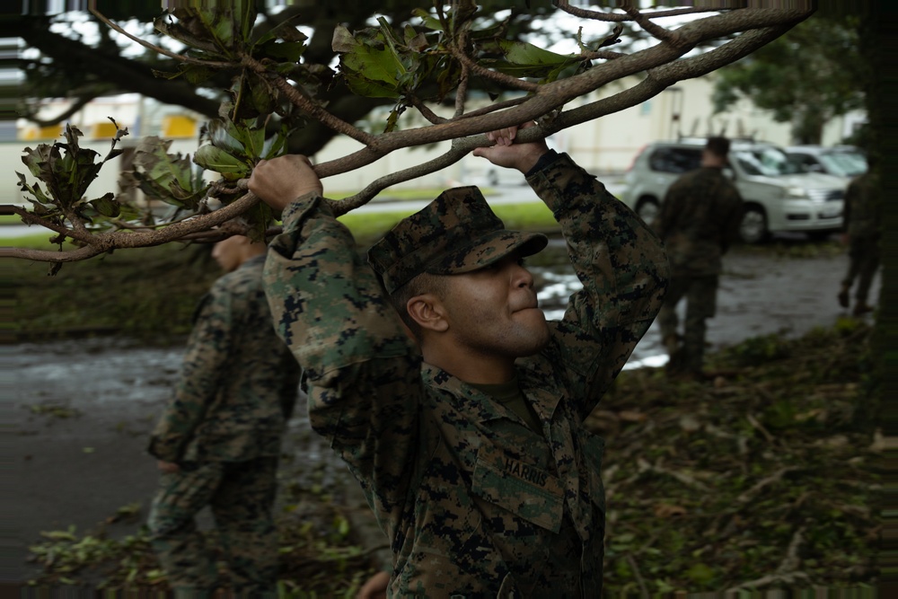 Camp Courtney Typhoon Khanun Recovery