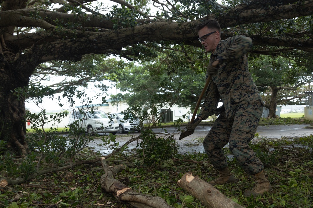 Camp Courtney Typhoon Khanun Recovery