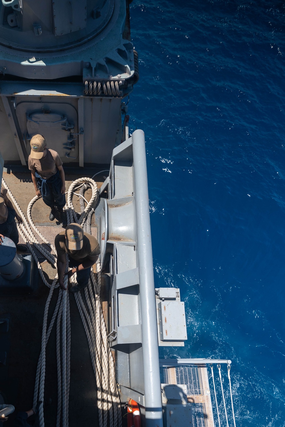 Bataan Departs Souda Bay, Greece.