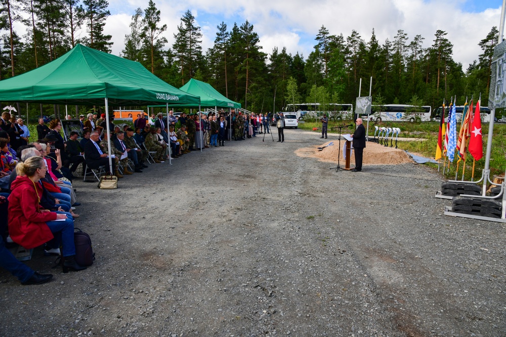 ORTC Groundbreaking ceremony at Grafenwoehr