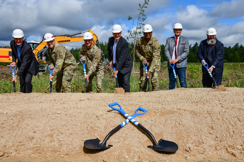 ORTC Groundbreaking ceremony at Grafenwoehr