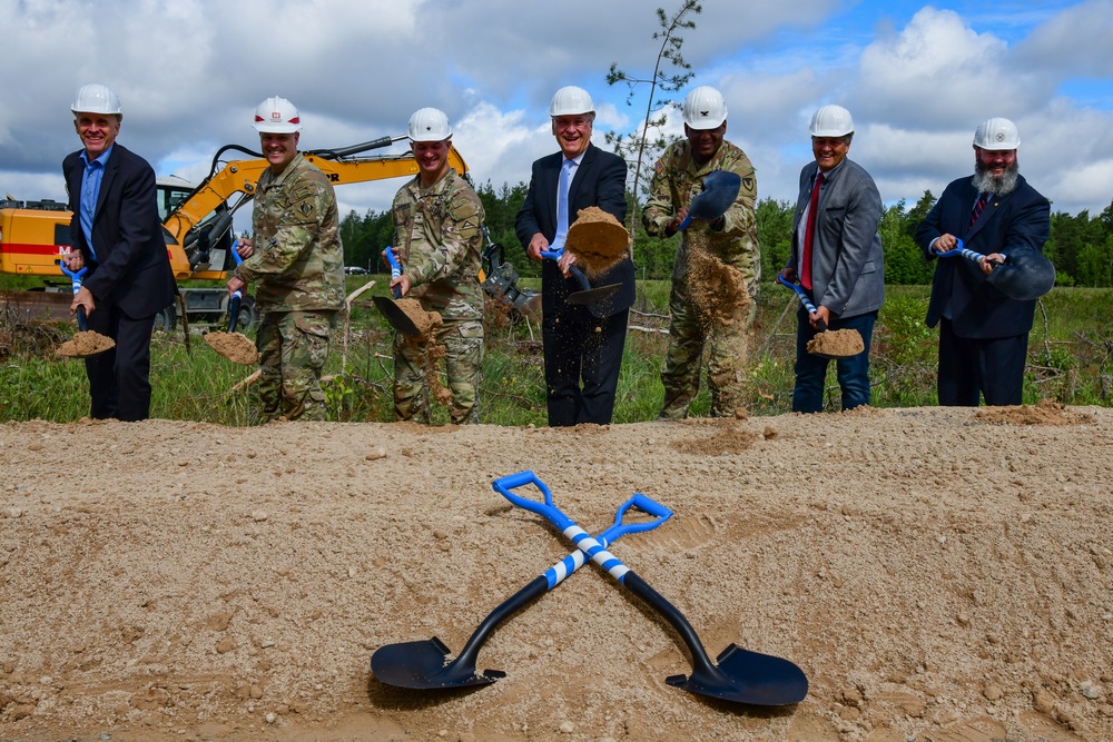 ORTC Groundbreaking ceremony at Grafenwoehr