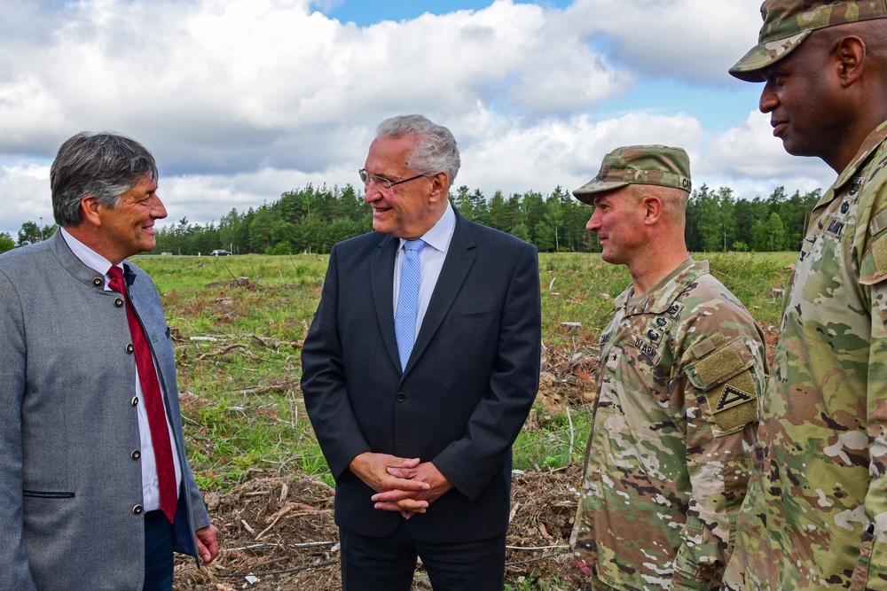 ORTC Groundbreaking ceremony at Grafenwoehr