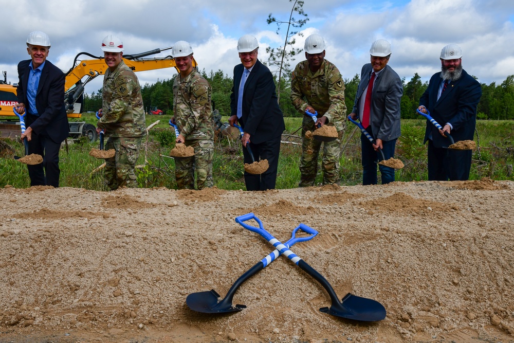 ORTC Groundbreaking ceremony at Grafenwoehr