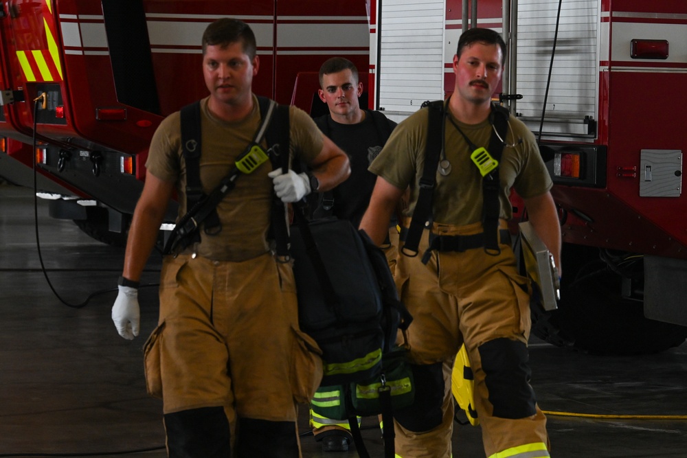 Firefighter Rapid Intervention Team training