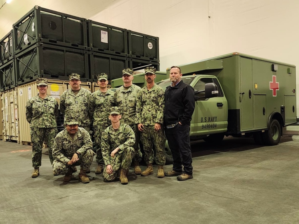 Naval Medical Readiness Logistics Command Conducts Trident Arch Nordic 2023