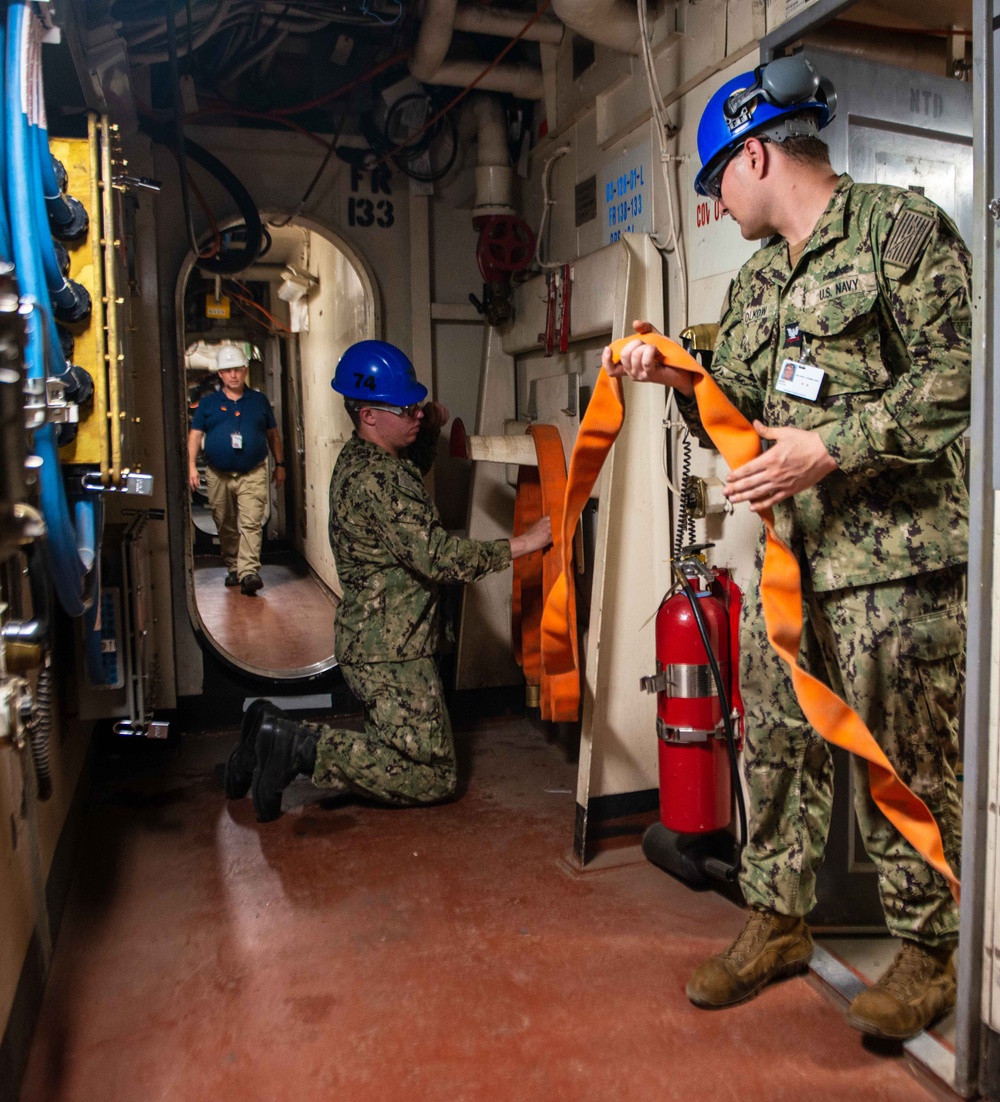 Daily Operations Onboard USS John C. Stennis (CVN 74)
