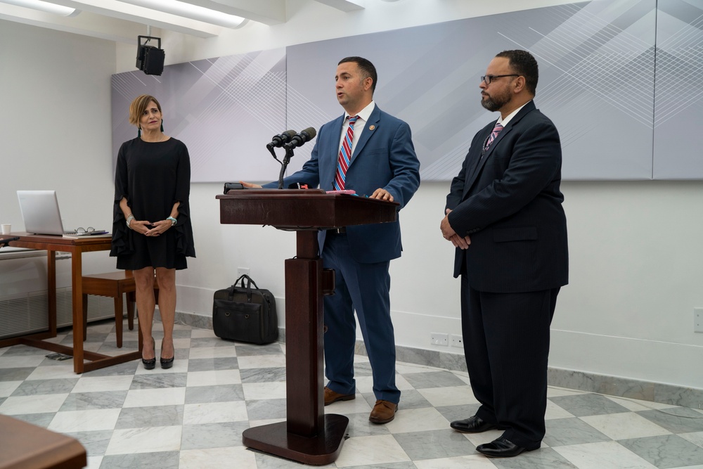 Congressman Darren Soto and FEMA Officials Discuss Hurricane Maria Recovery in Press Conference