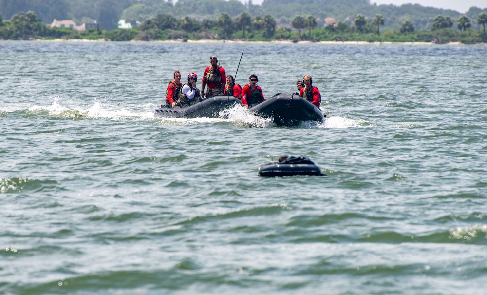 Maritime combat search and rescue exercise