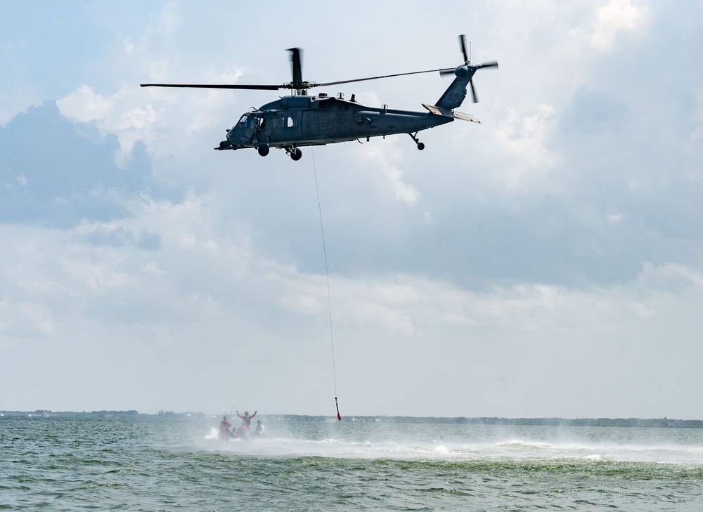 Maritime combat search and rescue exercise