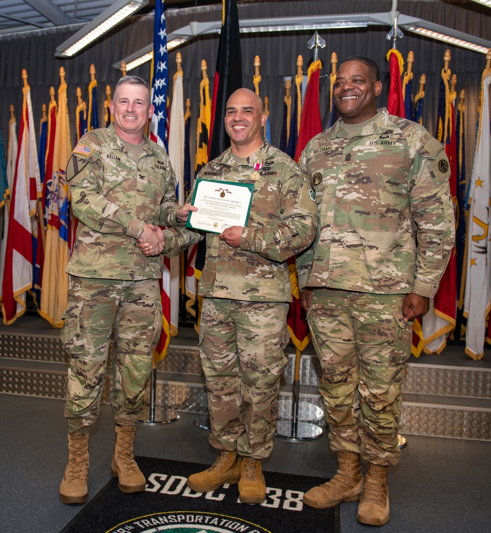 838th Transportation Battalion Change of Responsibility