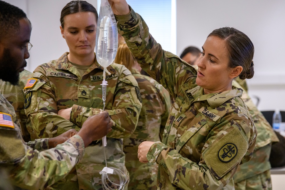 MWD TCCC training by PHA Rheinland-Pfalz in Belgium