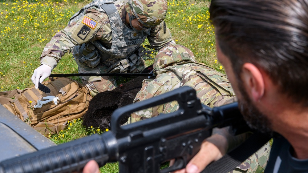 MWD TCCC training by PHA Rheinland-Pfalz in Belgium