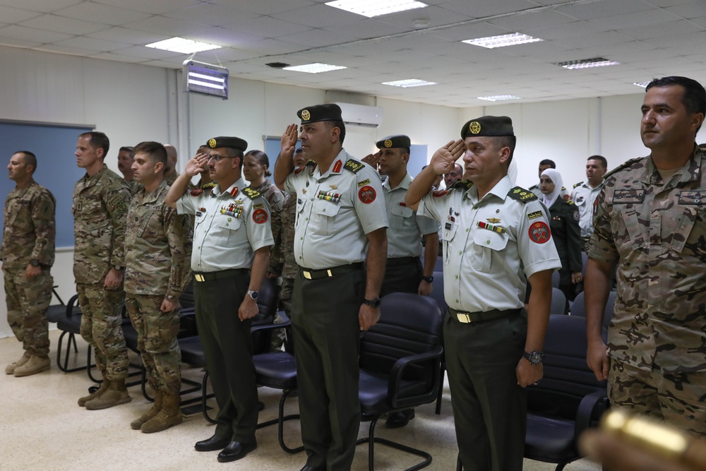Jordanian Armed Forces Tactical Combat Casualty Care Class Graduation