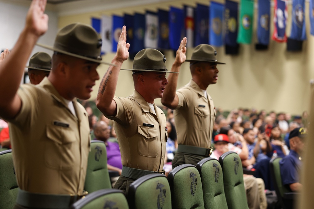 Sgt. Brown Drill Instructor School Graduation