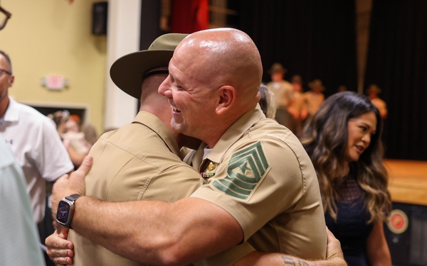 Sgt. Brown Drill Instructor School Graduation