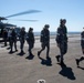 USS Ronald Reagan (CVN 76) hosts Royal Australian Navy sailors from HMAS Perth (FFG 157)