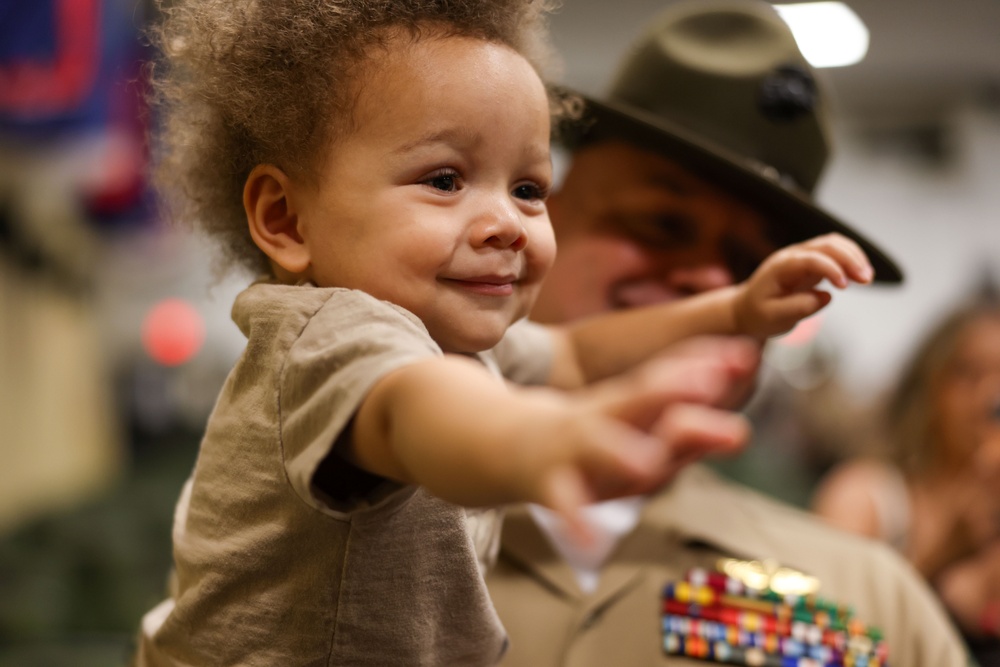 Sgt. Brown Drill Instructor School Graduation