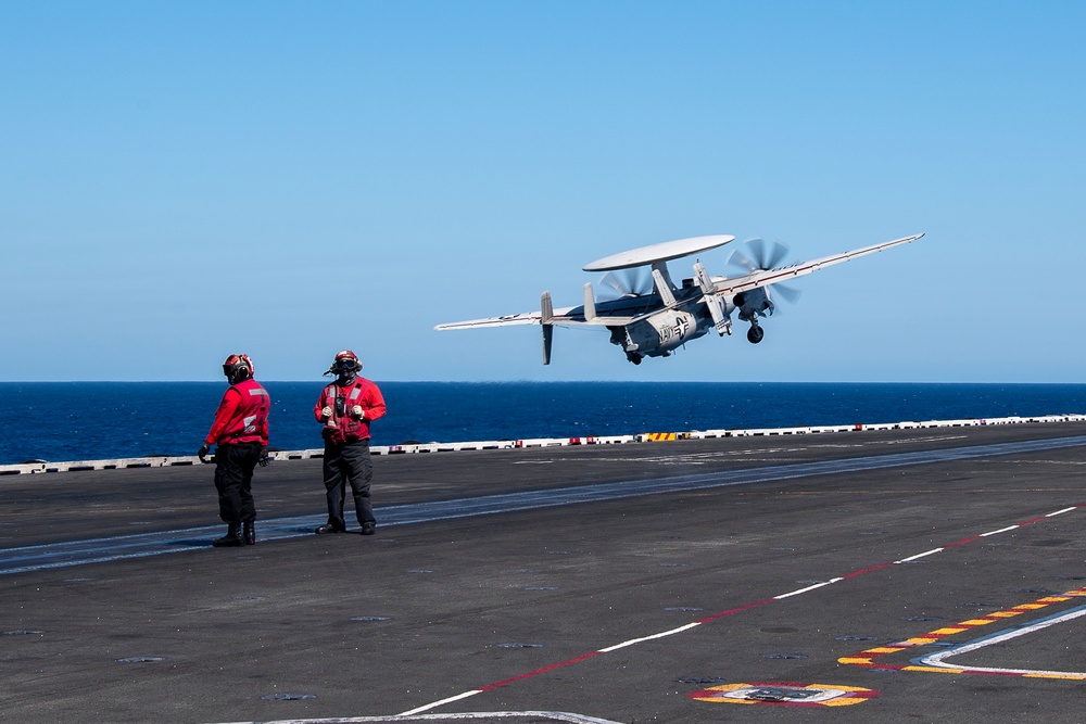 USS Ronald Reagan (CVN 76) conducts flight operations