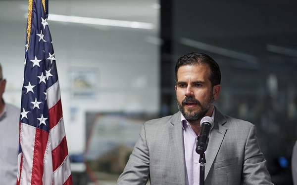 Governor Ricardo Roselló Nevárez Provides Updates on Long-Term Recovery Plan in Joint Recovery Office in Puerto Rico