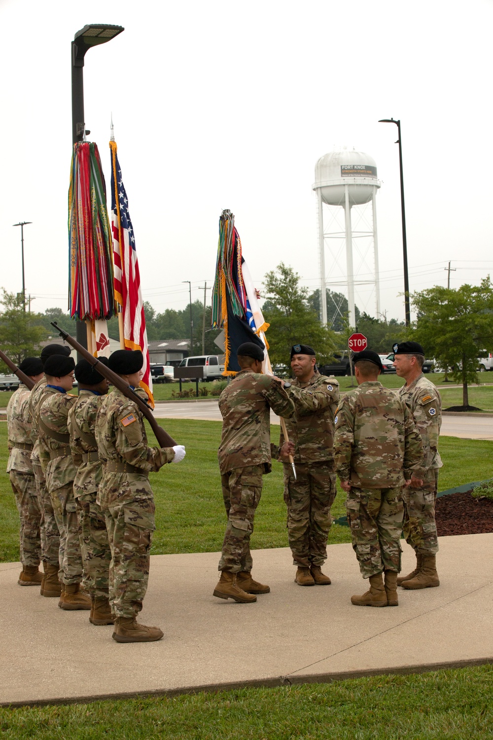 V Corps Conducts Change of Responsibility ceremony